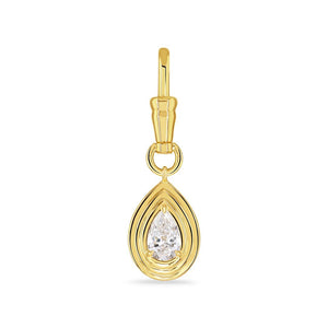 Diamond Reversible Pendant Charm