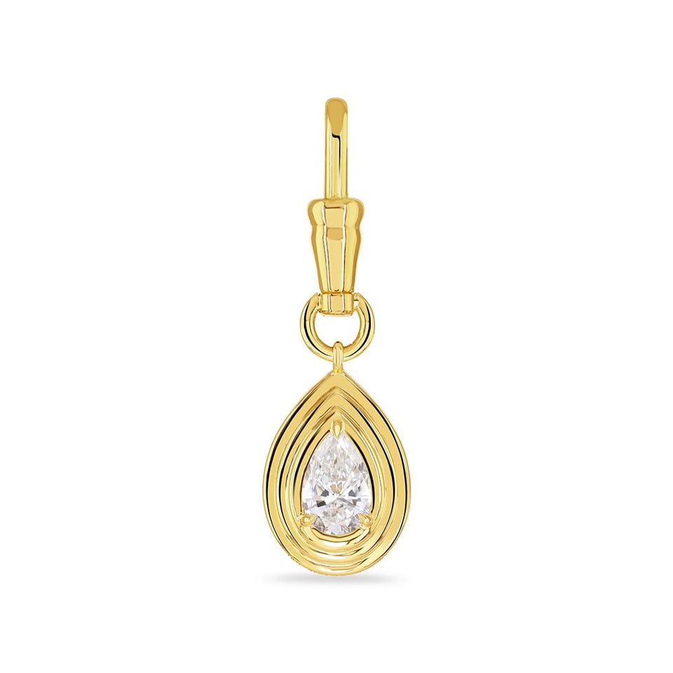 Diamond Reversible Pendant Charm at David M Robinson