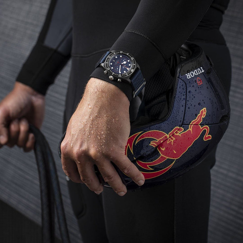 TUDOR M25807KN-0001 PELAGOS FXD CHRONO ON WRIST