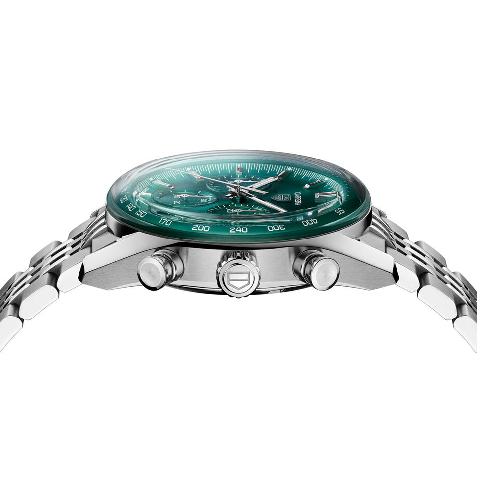 TAG Heuer Carrera Chronograph Steel 41mm Automatic Watch at David M Robinson