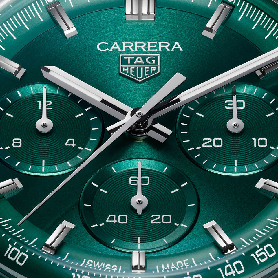 TAG Heuer Carrera Chronograph Steel 41mm Automatic Watch at David M Robinson