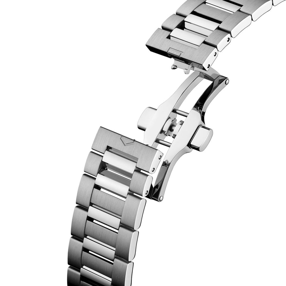 TAG Heuer Carrera Day-Date Steel 41mm Automatic Watch at David M Robinson