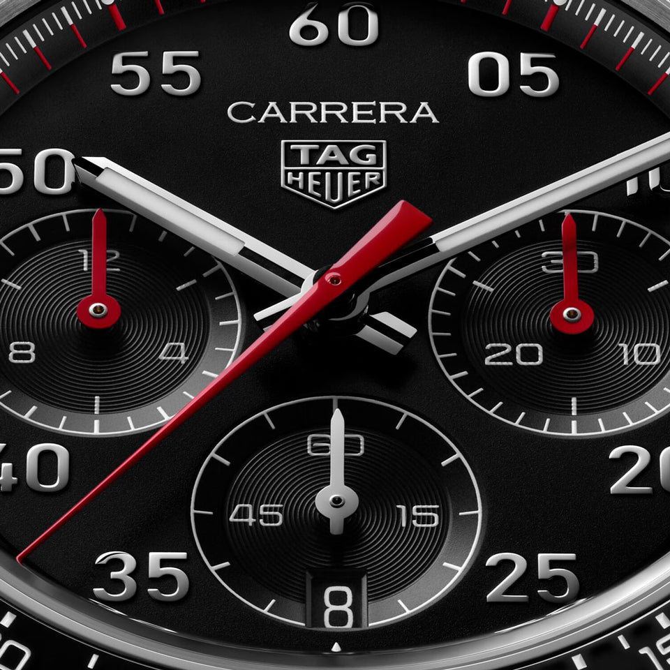 TAG Heuer Carrera Chronograph Sport 42mm Automatic Watch CDB2110.BA0054 at David M Robinson