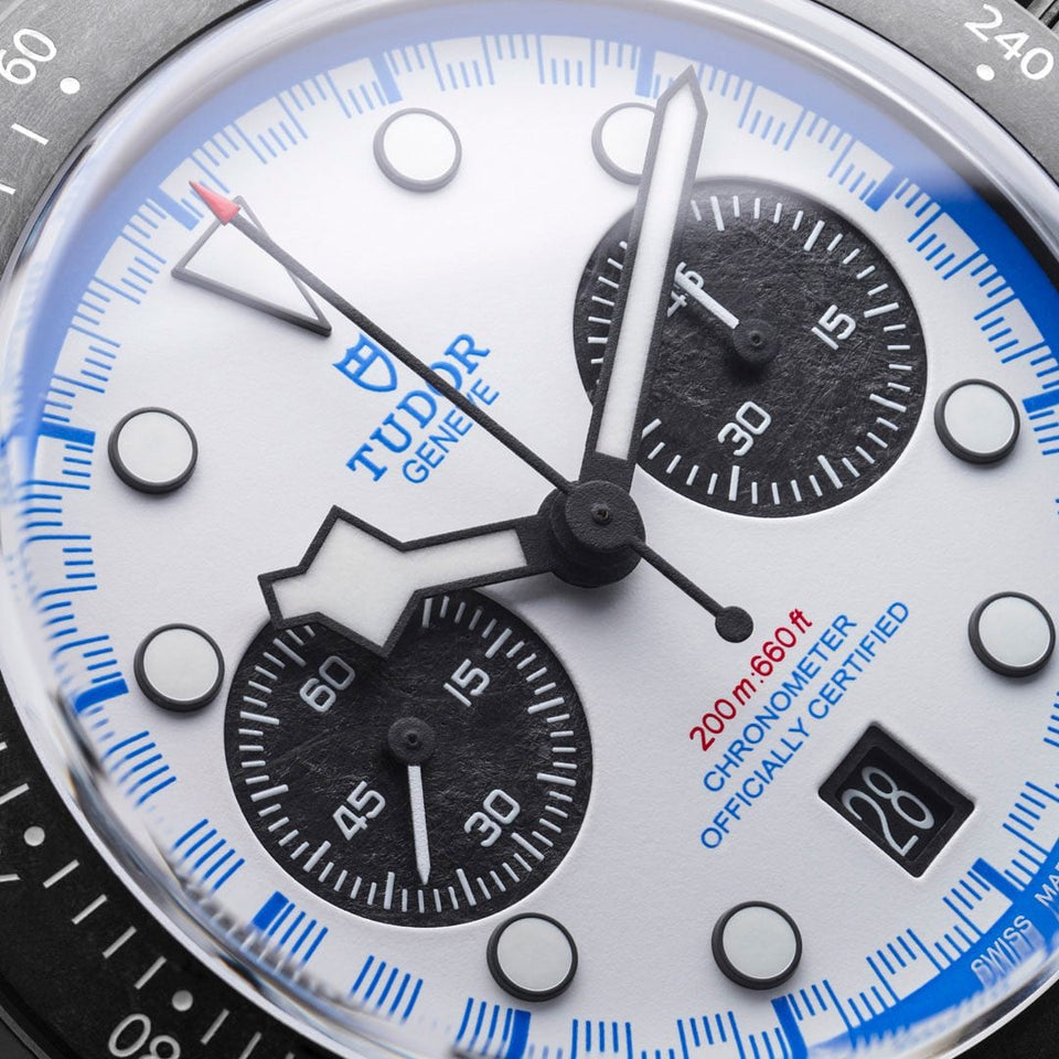TUDOR Black Bay Chrono “Carbon 25” at David M Robinson