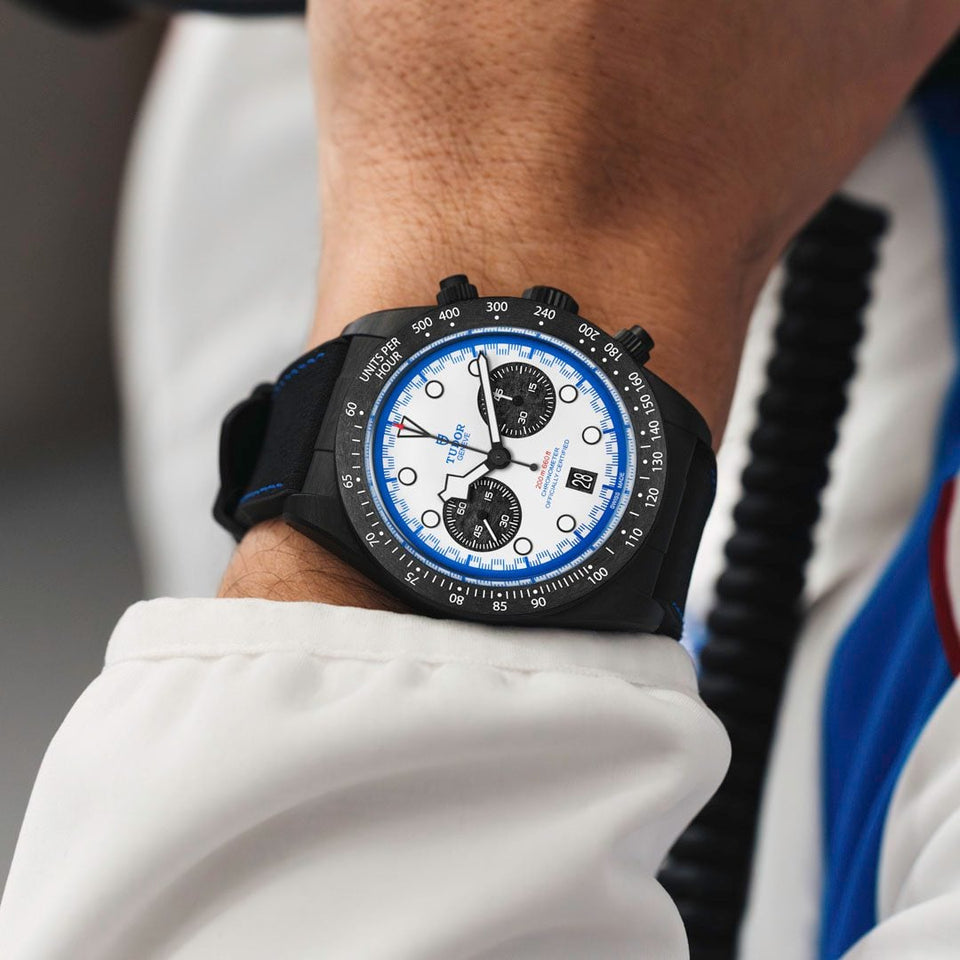 TUDOR Black Bay Chrono “Carbon 25” at David M Robinson