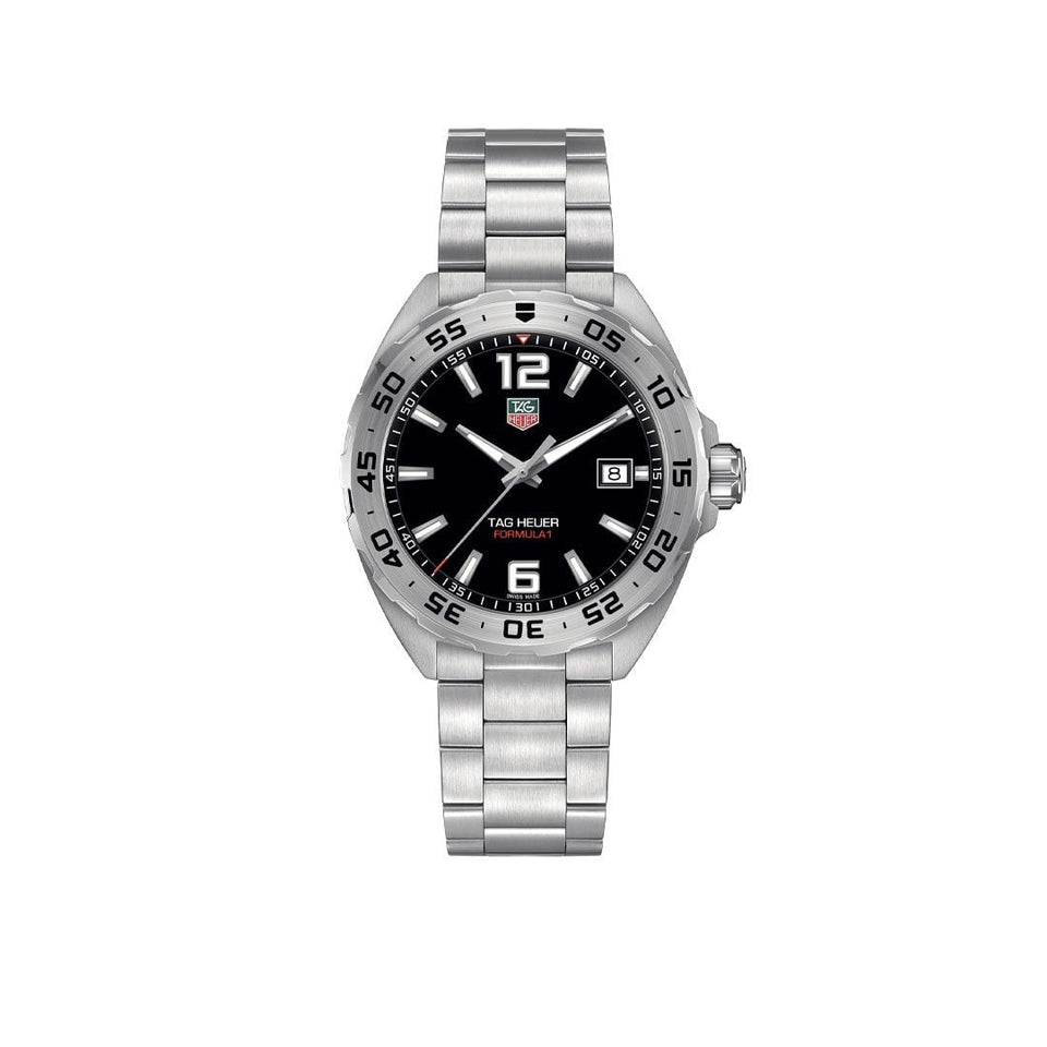 TAG Heuer Formula 1 Date Stainless Steel Quartz 41mm Watch at David M Robinson