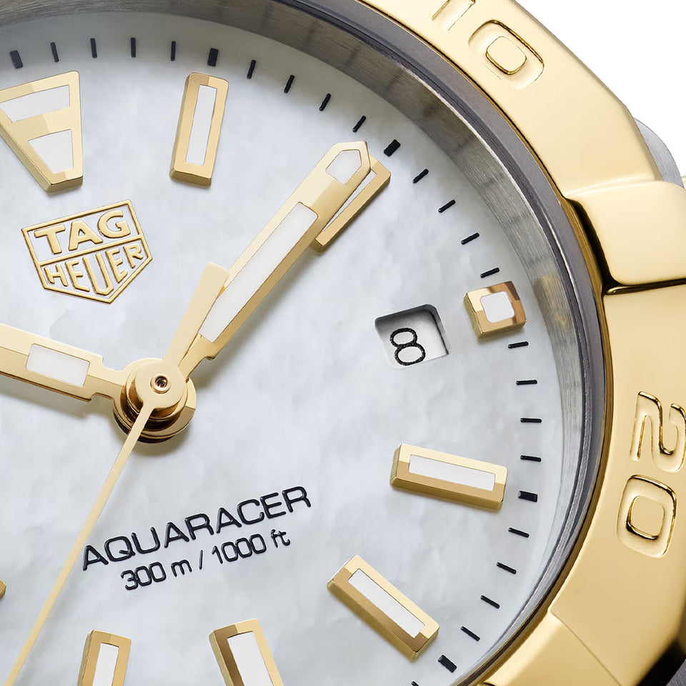 TAG Heuer Aquaracer 27mm 18ct Gold & Steel Quartz Watch