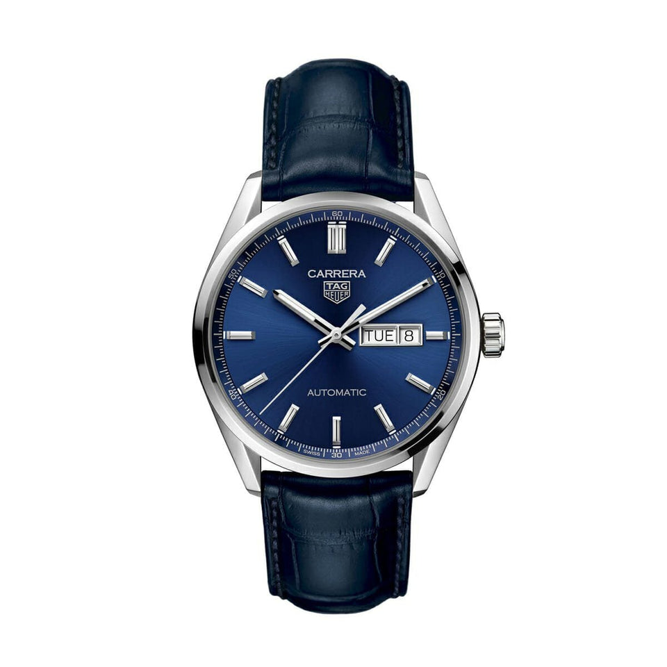 TAG Heuer Carrera Day-Date Automatic 41mm Watch at David M Robinson