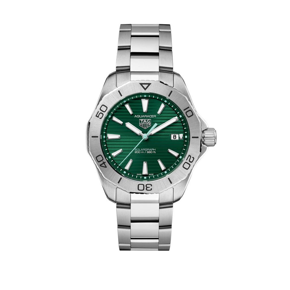 TAG Heuer Aquaracer Professional 200 Solargraph 40mm Watch at David M Robinson