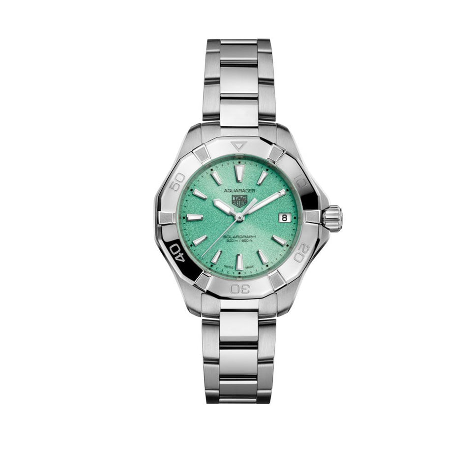 TAG Heuer Aquaracer Professional 200 Solargraph 34mm Watch at David M Robinson