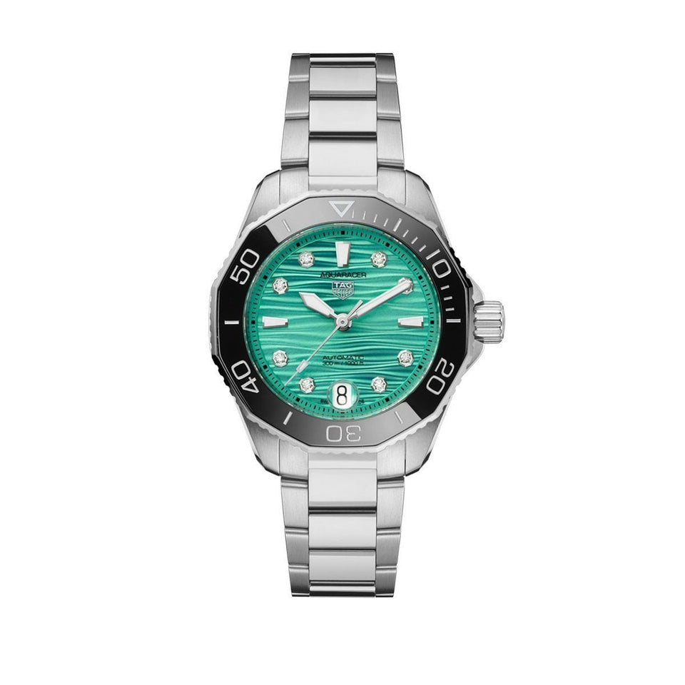 TAG Heuer Aquaracer Professional 300 Date 36mm Watch at David M Robinson