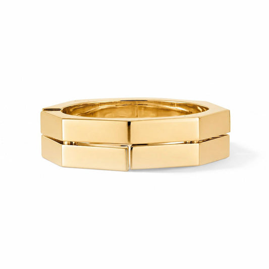 Altura 18ct Yellow Gold Hinged Ring at David M Robinson