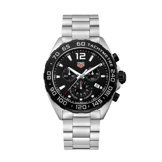 TAG Heuer Formula 1 Chronograph 43mm Steel Quartz Watch at David M Robinson