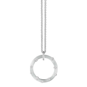 Cloud Nine White Gold Small Diamond Necklace