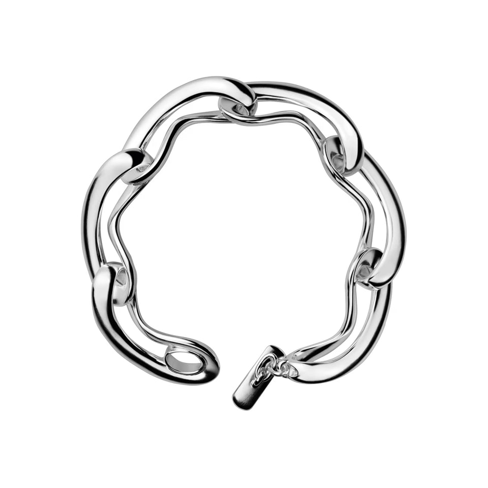 Georg Jensen Infinity Sterling Silver Bracelet at David M Robinson