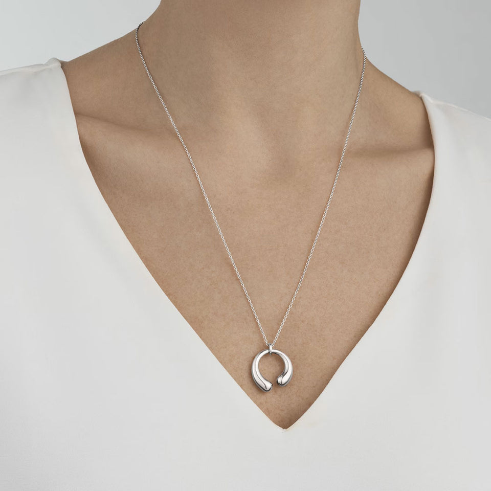 Mercy Medium Sterling Silver Pendant