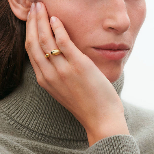 Mercy Yellow Gold Small Ring