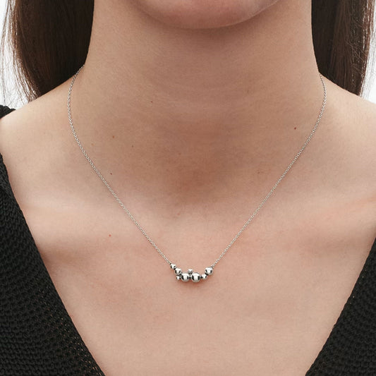 Georg Jensen Moonlight Grapes Sterling Silver Pendant at David M Robinson