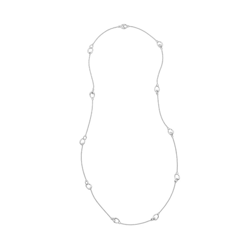 Georg Jensen Offspring Silver Sautoir at David M Robinson