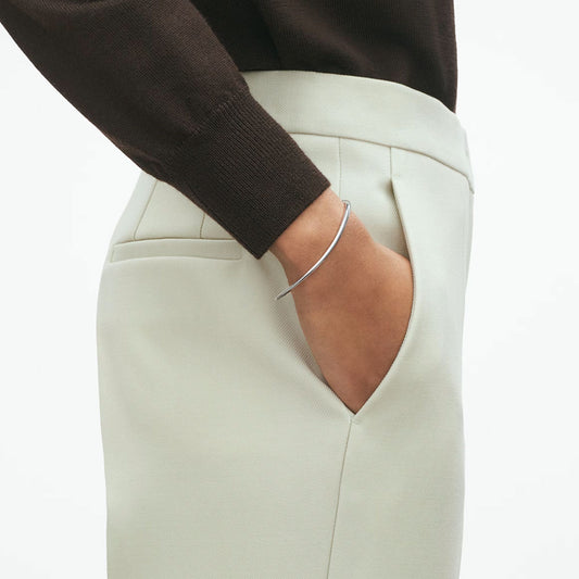 Georg Jensen Offspring Slim Silver Open Bangle at David M Robinson