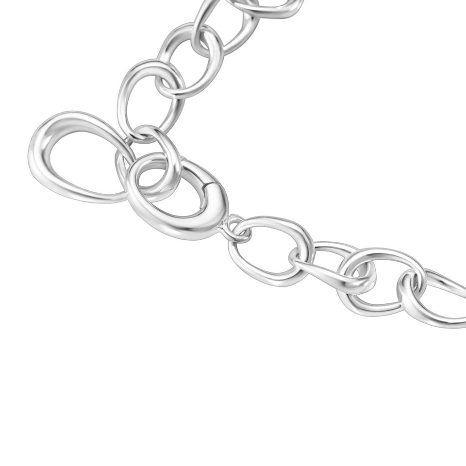 Offspring Silver Link Bracelet
