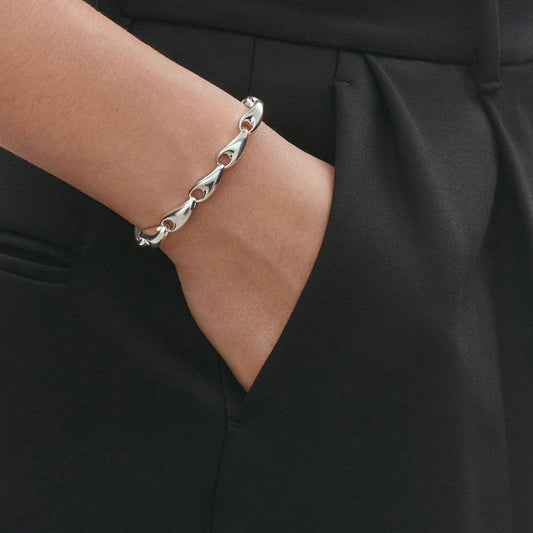 Georg Jensen Reflect Silver Bracelet at David M Robinson