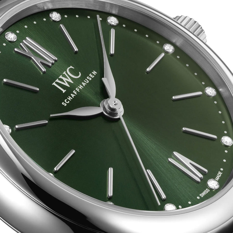 IWC Schaffhausen Portofino Automatic Steel 34mm Watch at David M Robinson