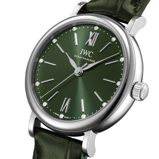 IWC Schaffhausen Portofino Automatic Steel 34mm Watch at David M Robinson