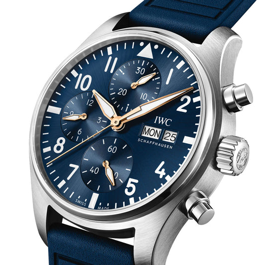 IWC Schaffhausen Pilot’s Watch Chronograph 41 Le Petit Prince IW388120 at DMR