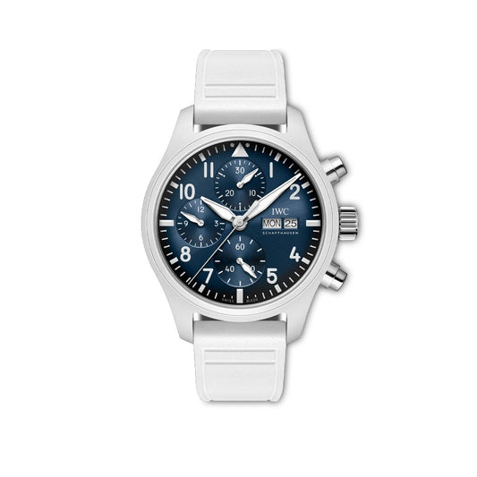 IWC Schaffhausen Pilot’s Watch Chronograph 41 Le Petit Prince IW389410 at David M Robinson
