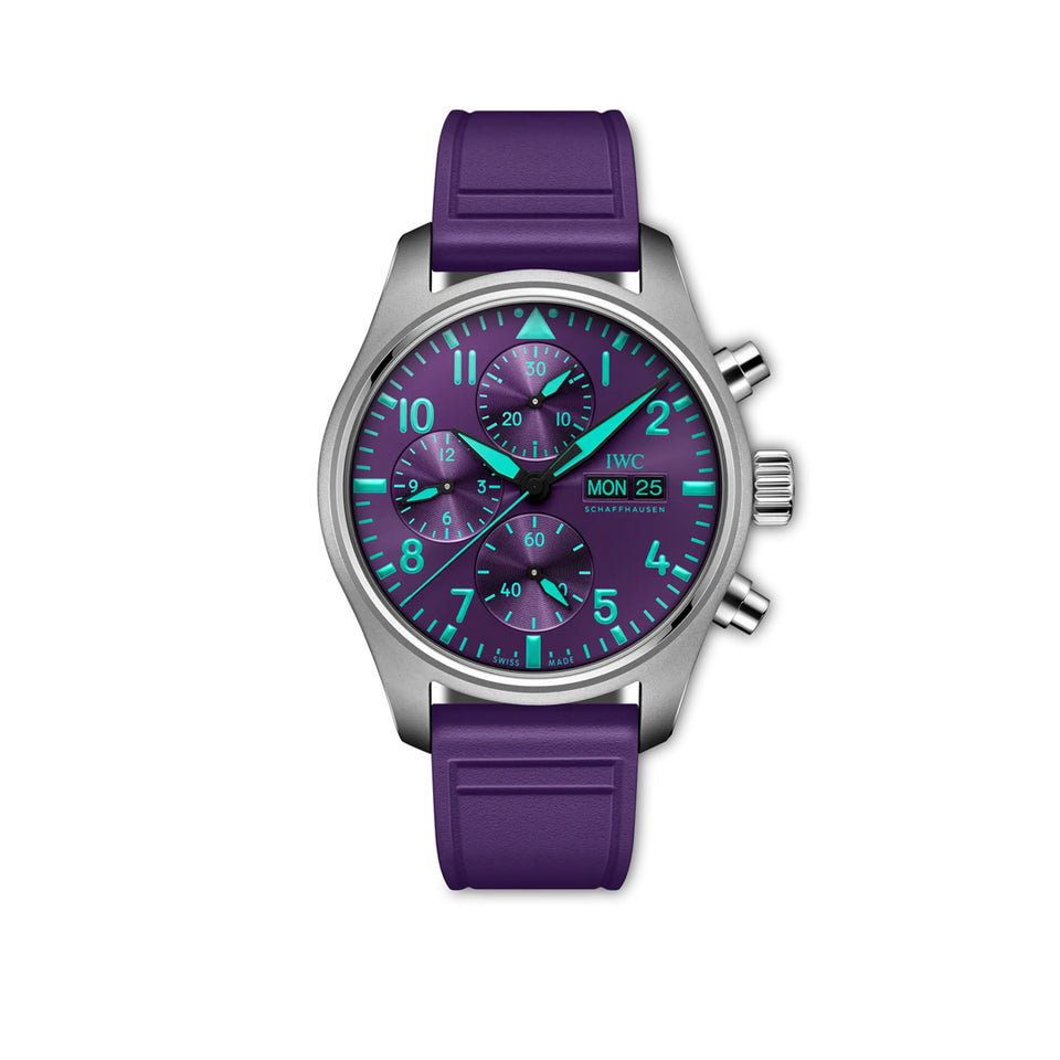 IWC Schaffhausen Pilot's Watch Chronograph 41 Mercedes-AMG PETRONAS Formula One™ Team IW388121 at David M Robinson