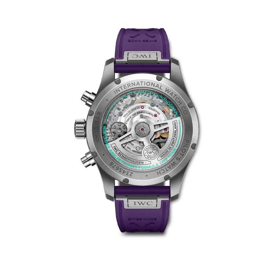 IWC Schaffhausen Pilot's Watch Chronograph 41 Mercedes-AMG PETRONAS Formula One™ Team IW388121 at David M Robinson