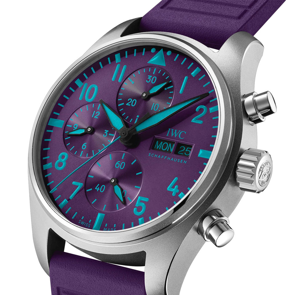 IWC Schaffhausen Pilot's Watch Chronograph 41 Mercedes-AMG PETRONAS Formula One™ Team IW388121 at David M Robinson