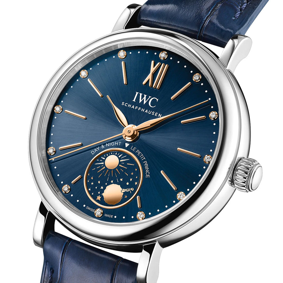 IWC Schaffhausen Portofino Automatic Day & Night 34 Le Petit Prince at David M Robinson