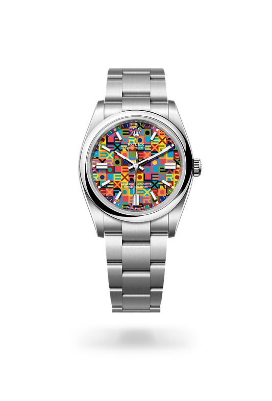 rolex Oyster Perpetual 36 in Oystersteel, m126000-0016 - david m robinson