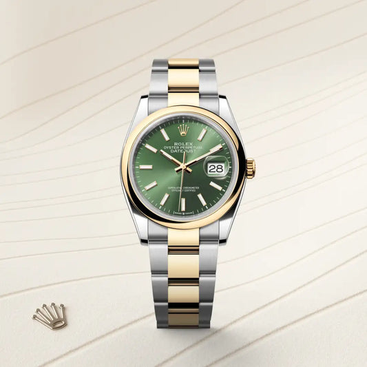 rolex Datejust 36 in Yellow Rolesor - combination of Oystersteel and yellow gold, m126203-0058 - david m robinson