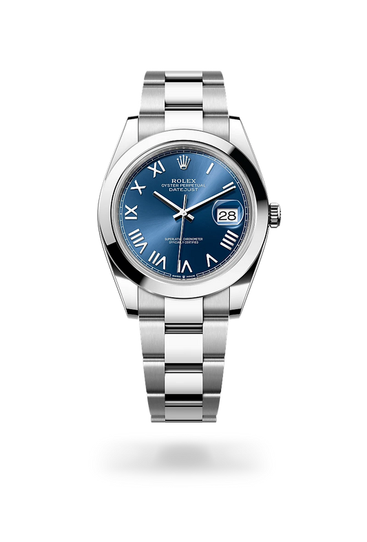 rolex Datejust 41 in Oystersteel, m126300-0029 - david m robinson