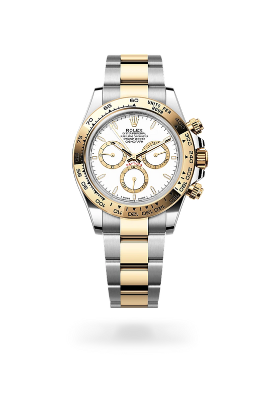 rolex Cosmograph Daytona in Yellow Rolesor - combination of Oystersteel and yellow gold, m126503-0001 - david m robinson