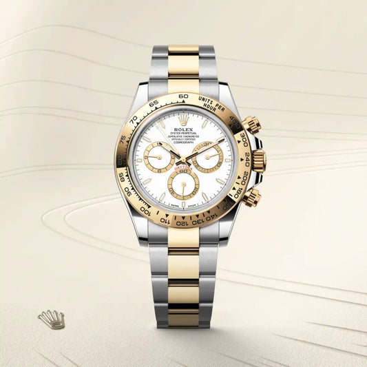 rolex Cosmograph Daytona in Yellow Rolesor - combination of Oystersteel and yellow gold, m126503-0001 - david m robinson