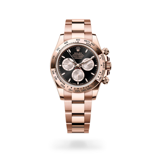 rolex Cosmograph Daytona in 18 ct Everose gold, m126505-0001 - david m robinson