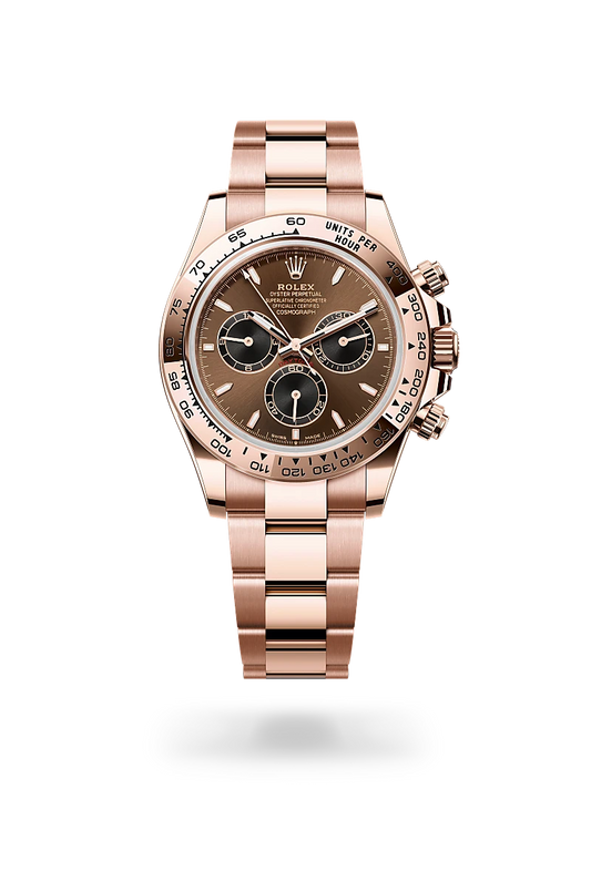 rolex Cosmograph Daytona in 18 ct Everose gold, m126505-0005 - david m robinson