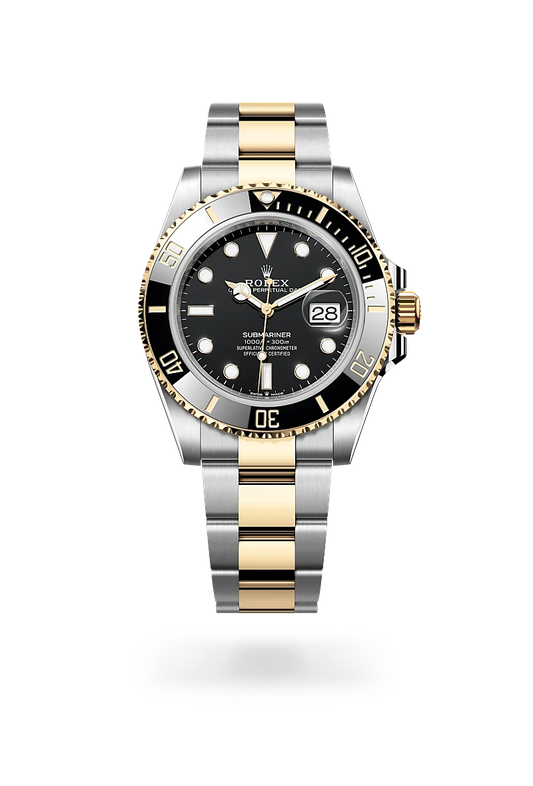 rolex Submariner Date in Yellow Rolesor - combination of Oystersteel and yellow gold, m126613ln-0002 - david m robinson