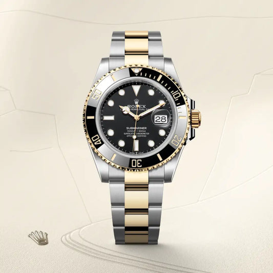 rolex Submariner Date in Yellow Rolesor - combination of Oystersteel and yellow gold, m126613ln-0002 - david m robinson