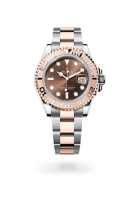 rolex Yacht-Master 40 in Everose Rolesor - combination of Oystersteel and Everose gold, m126621-0001 - david m robinson