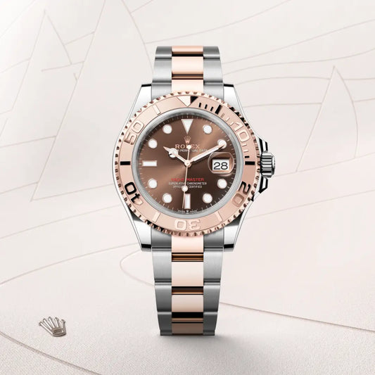 rolex Yacht-Master 40 in Everose Rolesor - combination of Oystersteel and Everose gold, m126621-0001 - david m robinson