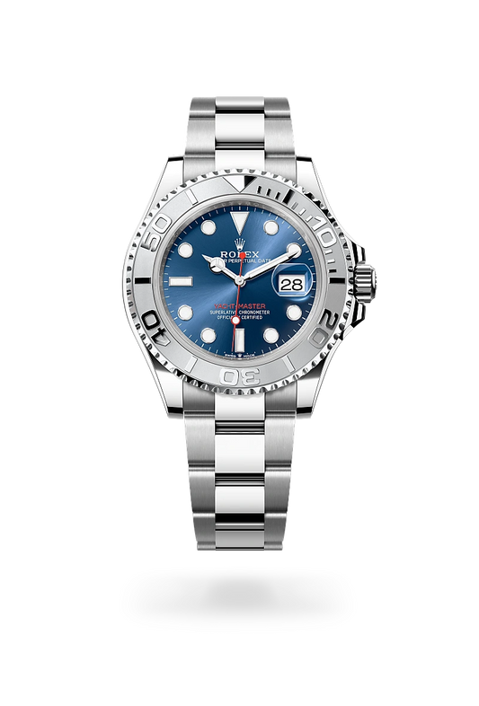 rolex Yacht-Master 40 in Rolesium - combination of Oystersteel and platinum, m126622-0002 - david m robinson