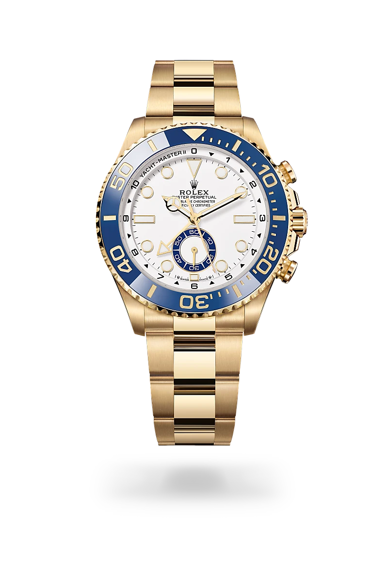 rolex Yacht-Master II in 18 ct yellow gold, m126688-0001 - david m robinson