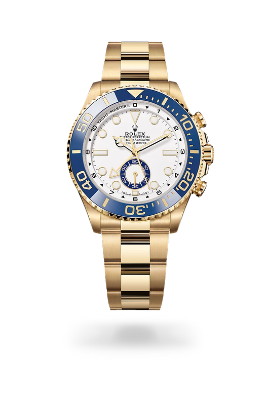rolex Yacht-Master II in 18 ct yellow gold, m126688-0001 - david m robinson