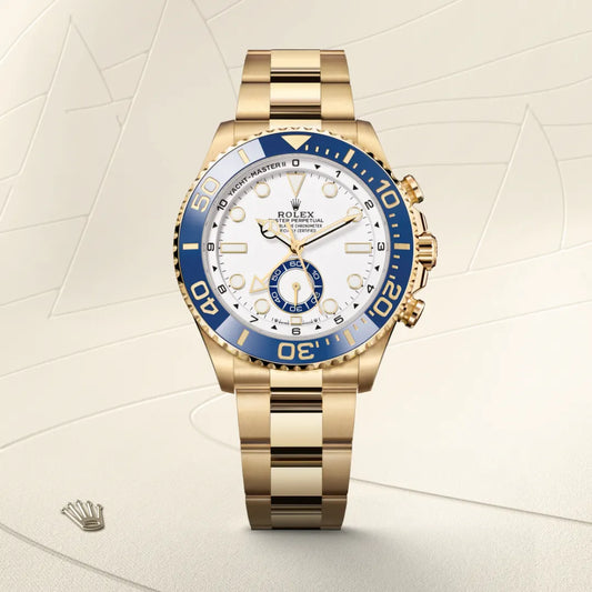 rolex Yacht-Master II in 18 ct yellow gold, m126688-0001 - david m robinson