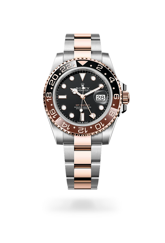 rolex GMT-Master II in Everose Rolesor - combination of Oystersteel and Everose gold, m126711chnr-0002 - david m robinson